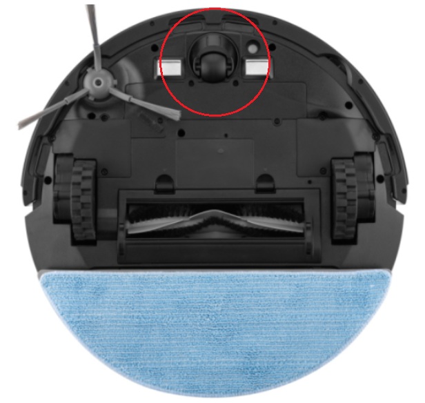 Levně Přední kolečko robotického vysavače ETA