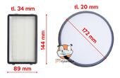 Alternativní set filtrů Rowenta Compact Power XXL