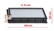 HEPA filtr CleanMate RV500