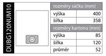 Náhradní sáčky do vysavače Numatic Henry/ James