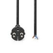 Napájecí kabel k vysavači 2 x 1 mm², 10 m