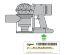 Originální baterie Dyson V8 - verze E