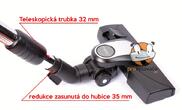 Redukce k hubici z průměru 35 na 32 mm (malá trubka / velká hubice)