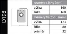 Sáčky D198 do dokovací stanice Hoover