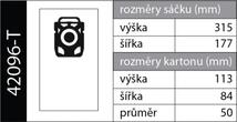 Sáčky pro vysavače Nilfisk / King / Extreme 10 ks