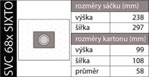 Sáčky Sencor SVCX0910 pro vysavače SVC 68/69/75/90