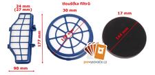 Sada EPA filtrů U87 pro vysavač Hoover Chorus