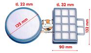 Sada předmotorových filtrů & výstupní filtr U52 pro vysavač Hoover Reactive 2L